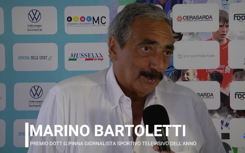 Il giornalista Marino Bartoletti al 25° Torneo Selis . “Onorato di ricevere questo premio”