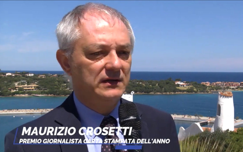 MAURIZIO CROSETTI. Premio Giornalista carta stampata dell’anno 26° Torneo “Manlio Selis”