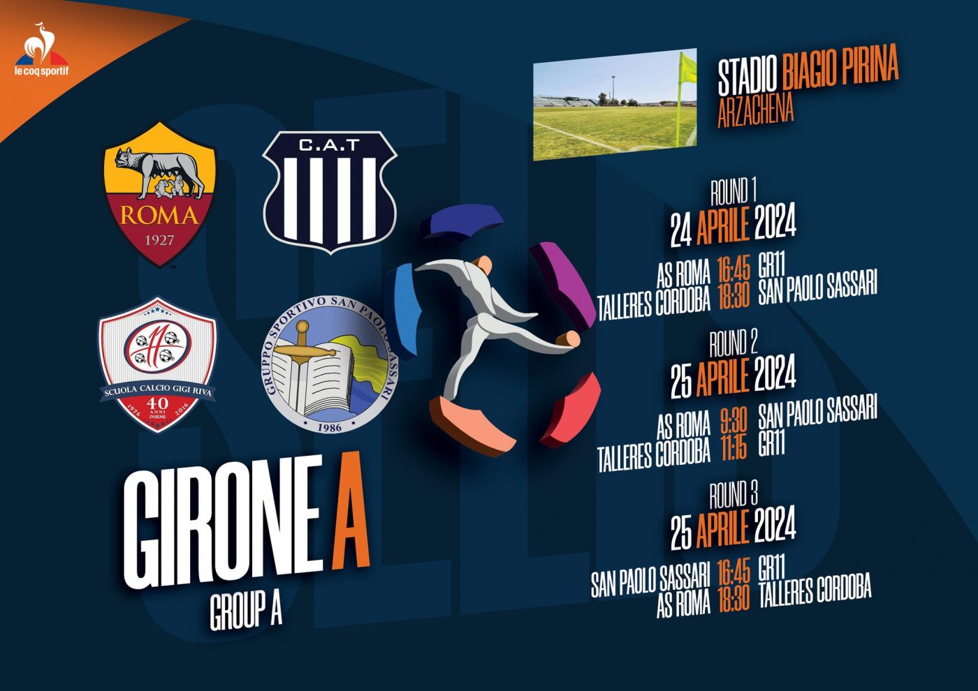 Girone A – Stadio Biagio Pirina Arzachena