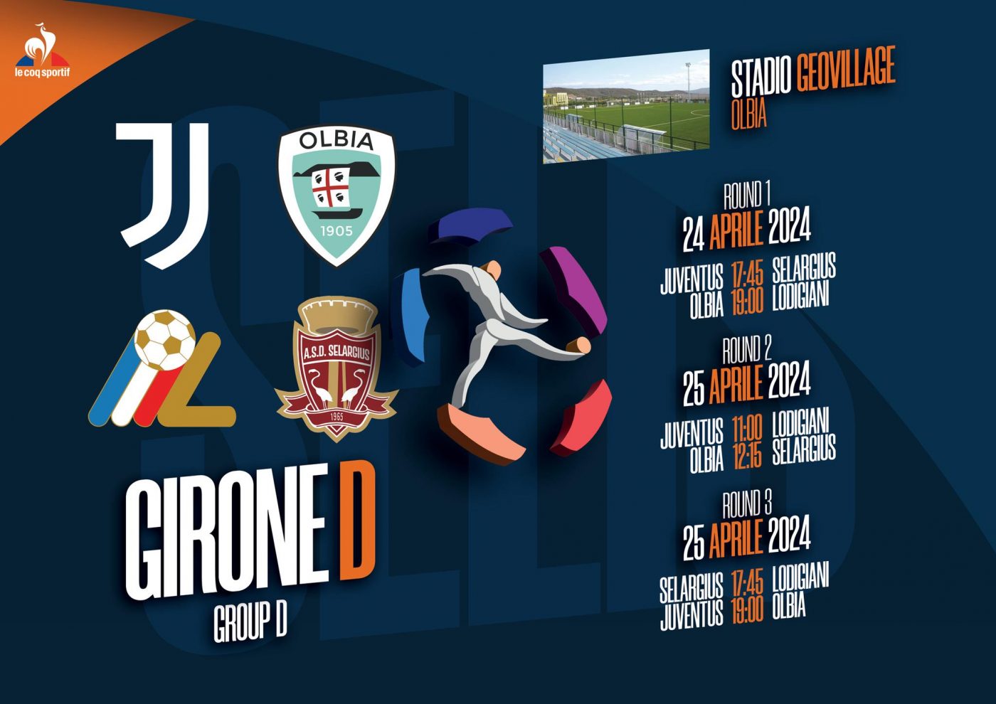 Girone D – Stadio Geovillage Olbia